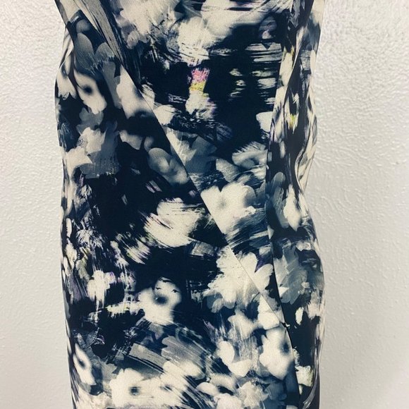 Zara Floral Graphic Boat Neck Dress - Picture 4 of 8